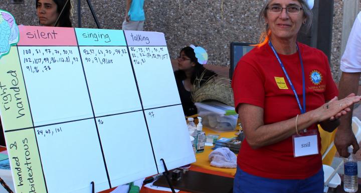 Cecile McKee at the Tucson Festival of Books